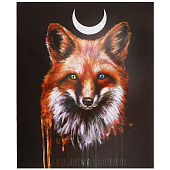 Тетрадь 48л. А5 гребень клетка Lunar dark Animals, 3312-48 Тетрадь 48л. А5 гребень клетка Lunar dark Animals, 3312-48