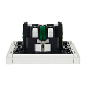  Розетка встраиваемая с заземлением, цвет белый, IEK FORTE&PIANO 