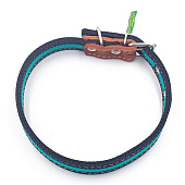  Ошейник капроновый ZooMoDa, 25 мм, двойной 