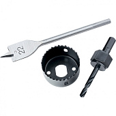 Набор для установки врезных замков, 22 мм/54 мм Matrix Набор для установки врезных замков, 22 мм/54 мм Matrix