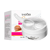  Патчи для глаз SADOER 60шт с коллагеном улитки 