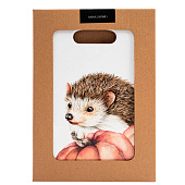 Подставка под горячее Autumn forest 24х17 см, белая, Еж ANLAF-YUXIN-142 Подставка под горячее Autumn forest 24х17 см, белая, Еж ANLAF-YUXIN-142