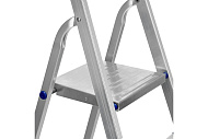  Стремянка алюминиевая 6 ступеней, высота платформы 123см, макс. нагр. 150кг., Сибртех 