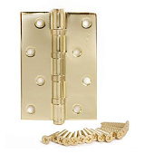 Петля унив.100х75х2,5 латунь/золото G Аверс/96(2 шт) Петля унив.100х75х2,5 латунь/золото G Аверс/96(2 шт)