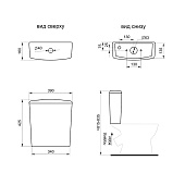 Унитаз-компакт Орион к/в с арматурой и сиденьем Santeri Унитаз-компакт Орион к/в с арматурой и сиденьем Santeri
