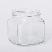 Стеклобанка 0,39л. ТО82 кубик Стеклобанка 0,39л. ТО82 кубик