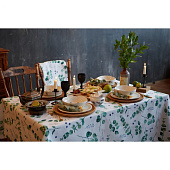  Скатерть (рогожка) "Доляна" Eucalyptus 110х144 см 4682757 