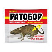 Тесто-брикет от грызунов Ратобор ВХ 100гр Тесто-брикет от грызунов Ратобор ВХ 100гр