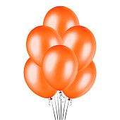 Набор воздушных шаров Friendly Birthday  оранжевый перламутр 6 шт L0312-OR