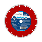  Диск алмазный 230х22,2мм, сегментный, сухая резка Vertextools 