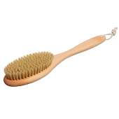  Щетка банная с ручкой W-701/702 тампико 