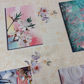 Клеенка ESTELLA 140см JY-E501 Летняя кухня 12619 Клеенка ESTELLA 140см JY-E501 Летняя кухня 12619