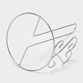 Держатель для бумажных полотенец «Сердце», 13х13х27 см, 131410 Держатель для бумажных полотенец «Сердце», 13х13х27 см, 131410