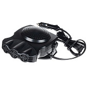  Тепловентилятор 12V  SKYWAY в прикуриватель с керамическим нагревательным элементом черный 