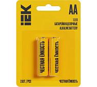 Батарейка AA/LR6 Optima (2шт) IEK