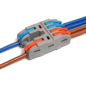  Клемма разветвительная СМК 422-4 двухполюсная, 2шт 