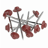 Гвозди красные с литой шляпкой (100шт) Гвозди красные с литой шляпкой (100шт)