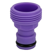 Адаптер пластмассовый, 3/4", внешняя резьба// PALISAD , 65750 Адаптер пластмассовый, 3/4", внешняя резьба// PALISAD , 65750