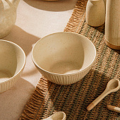  Салатник SL Home «Виенто» 1.3 л. d=19 см. керамика бежевый 10083989 