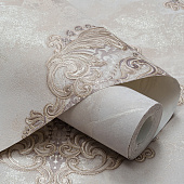  Обои 1.06х10м Бельканто арт. 11366-04 Бежевый /Артекс 