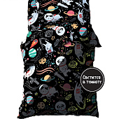 Комплект постельного белья Этель Cosmoparty, полуторный, бязь, наволочка 50х70 см -1 шт, 5017253 Комплект постельного белья Этель Cosmoparty, полуторный, бязь, наволочка 50х70 см -1 шт, 5017253