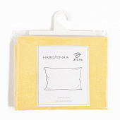 Наволочка 70х70 Этель цв.жёлтый, 100% хлопок, поплин, 5450310 Наволочка 70х70 Этель цв.жёлтый, 100% хлопок, поплин, 5450310