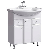 Тумба Барселона Люкс напольная с корзиной Т8/к с раковиной Стиль 85см BA0108K Aqwella Тумба Барселона Люкс напольная с корзиной Т8/к с раковиной Стиль 85см BA0108K Aqwella