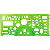  Линейка 20см офицерская (20/100) Стамм /ТТ01/ 