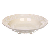 Тарелка керамическая Creme 20 см глубокая 403-0226