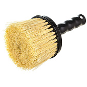 Макловица круглая битумная 110мм, натуральная щетина, пластиковая ручка, STAYER Макловица круглая битумная 110мм, натуральная щетина, пластиковая ручка, STAYER