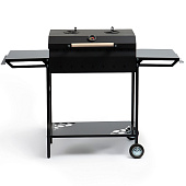 Мангал GrilMe MAX, 35 х 115 х 83 см, сталь 2 мм, термометр, 2 полки, колёса 10882655 Мангал GrilMe MAX, 35 х 115 х 83 см, сталь 2 мм, термометр, 2 полки, колёса 10882655