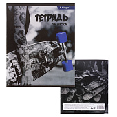 Тетрадь 96л. А5 скрепка клетка обл. мел.карт. Black is not sad AL8876 Тетрадь 96л. А5 скрепка клетка обл. мел.карт. Black is not sad AL8876