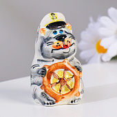  Сувенир Кот Юнга, гжель, цвет, 7136146 