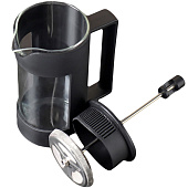 Френч-пресс стеклянный «Футуризм», 350 мл, цвет чёрный 7642382 Френч-пресс стеклянный «Футуризм», 350 мл, цвет чёрный 7642382