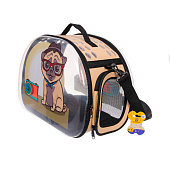  Сумка - переноска для животных "Малыш Айки", 42х28х32 см, до 13 кг, 351-944 