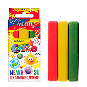 Мел цветной deVENTE Cosmo, 3 шт, КК, 8078200 Мел цветной deVENTE Cosmo, 3 шт, КК, 8078200