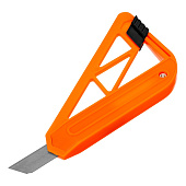 Нож, 18 мм, выдвижное лезвие, для резки обоев, линейка// Sparta Нож, 18 мм, выдвижное лезвие, для резки обоев, линейка// Sparta