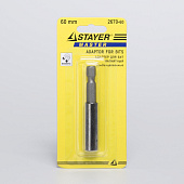 Адаптер для бит 60мм комбинированный магнитный/STAYER Адаптер для бит 60мм комбинированный магнитный/STAYER