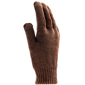 Перчатки трикотажные двойные, р.10-11(XL), полушерстяные, Сибертех
