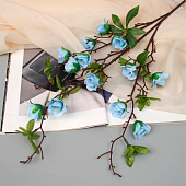  Цветы искусственные «Роза мини карнавал», 70?4 см, голубые 10709253 