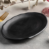 Блюдо «Чёрный Восток», цвет чёрный 7365444 Блюдо «Чёрный Восток», цвет чёрный 7365444