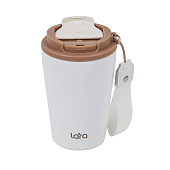  Термокружка 400 мл LARA LR04-46 Mokko 