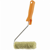 Мини-валик в сборе Фасадные работы 110мм, полиакрил, ворс 12мм, АКОР Мини-валик в сборе Фасадные работы 110мм, полиакрил, ворс 12мм, АКОР