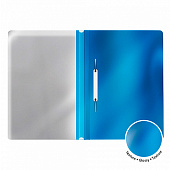  Скоросшиватель пластиковый А4 120/180 мкм ErichKrause Glossy Ice Metallic ассорти, 53288 