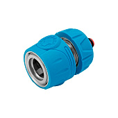 Соединитель быстросъемный 1/2", аквастоп, Palisad 65835