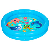 Бассейн надувной «На волне: Морские малыши», 62 х 14 см Бассейн надувной «На волне: Морские малыши», 62 х 14 см