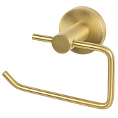  Держатель для туалетной бумаги настенный открытый золото 23586-1 Zenfort 