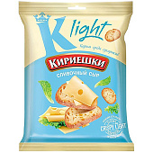  Сухарики Кириешки Light, сухарики со вкусом сливочного сыра, 80 г 