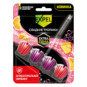 Подвесной блок для унитаза EXPEL Сладкие тропики 50г Подвесной блок для унитаза EXPEL Сладкие тропики 50г
