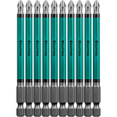 Биты PH2, Е14 100мм(10шт)/KRAFTOOL Биты PH2, Е14 100мм(10шт)/KRAFTOOL